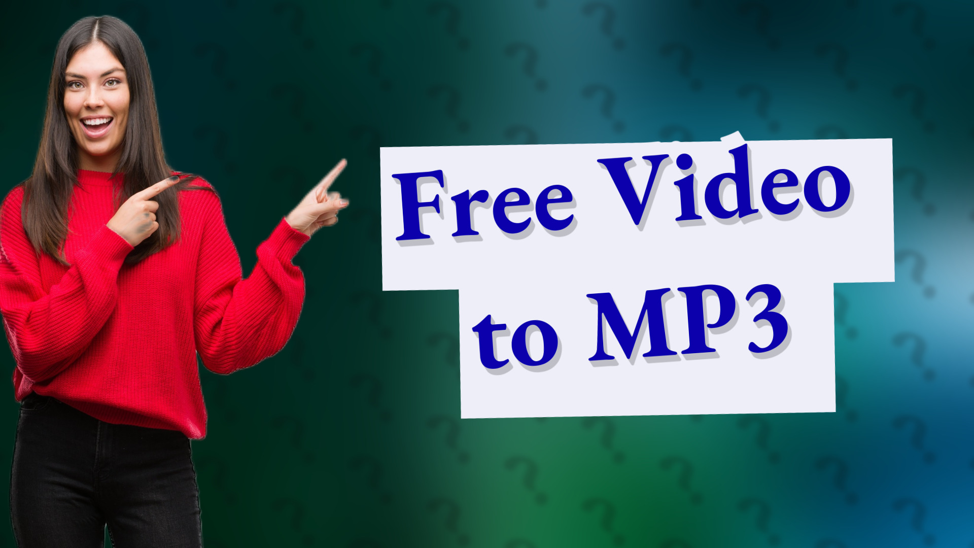 Free Video to MP3