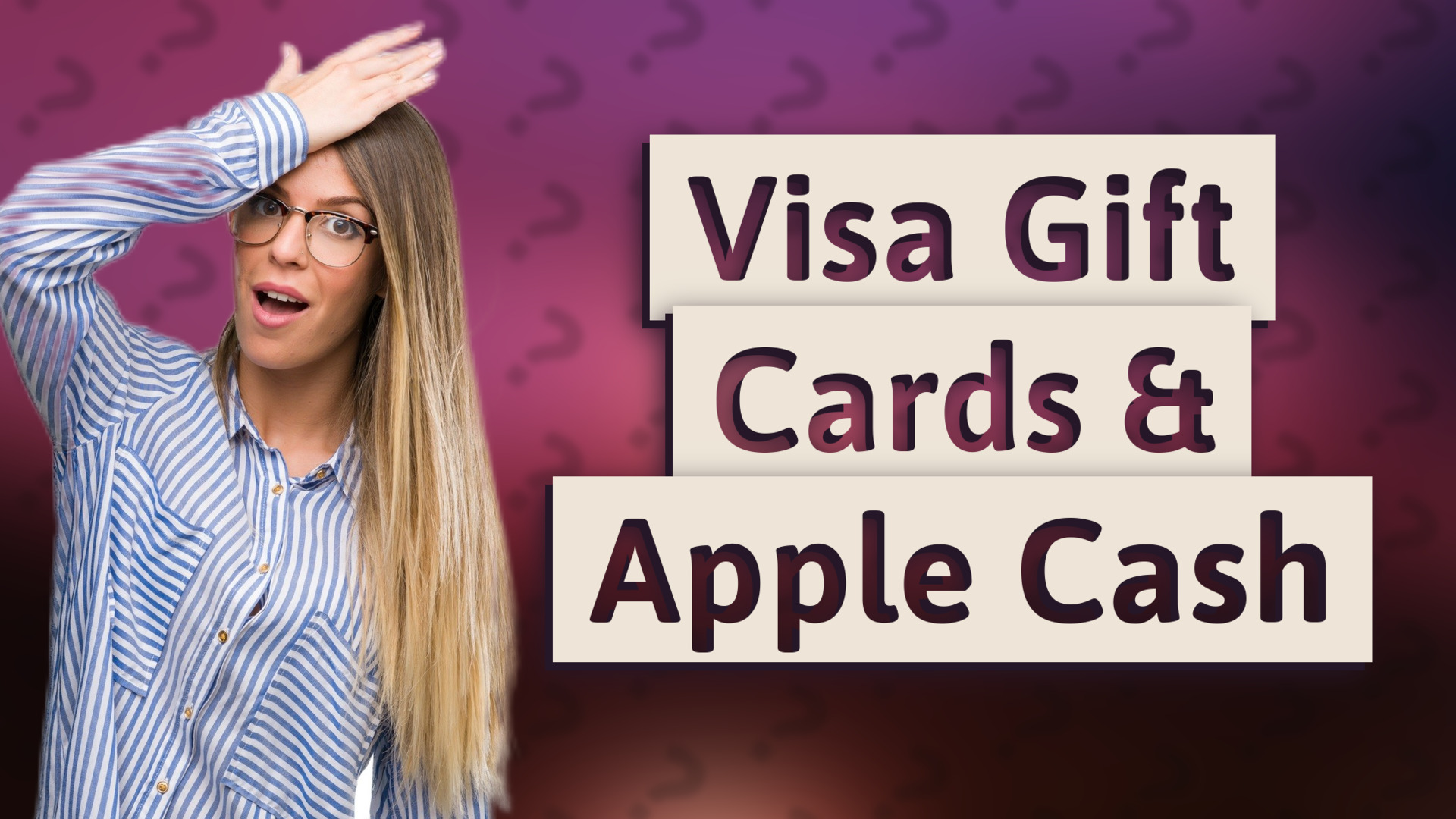 Visa Gift Cards & Apple Cash