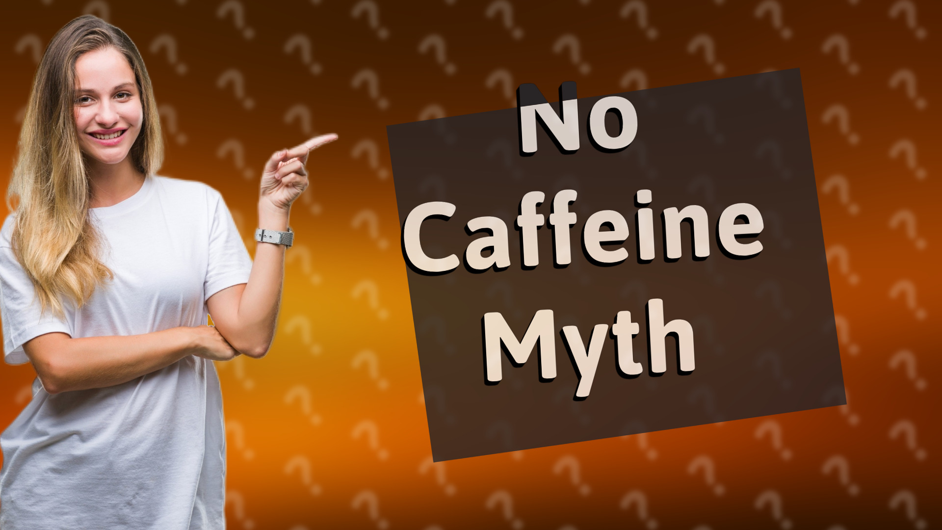 No Caffeine Myth