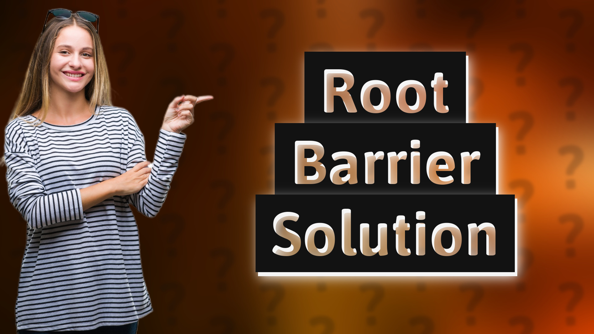 Root Barrier Solution