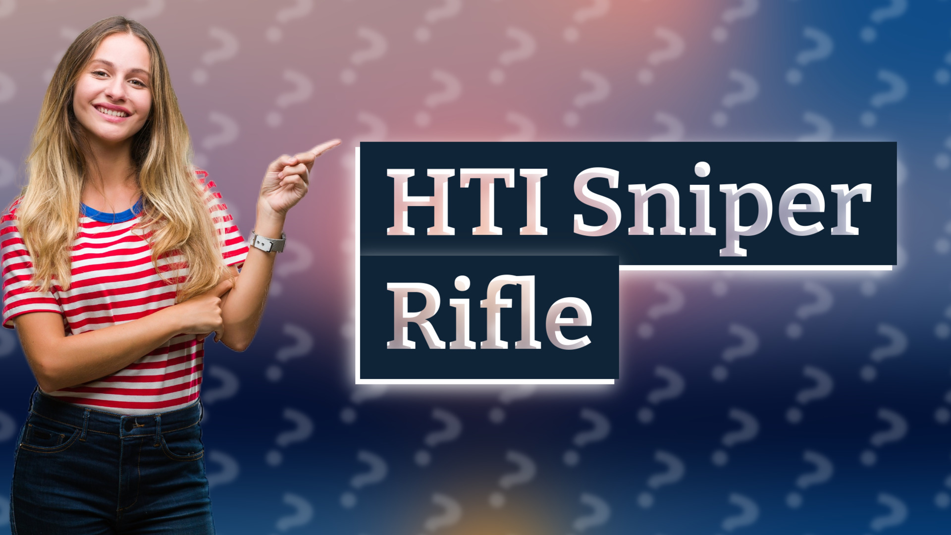 HTI Sniper Rifle