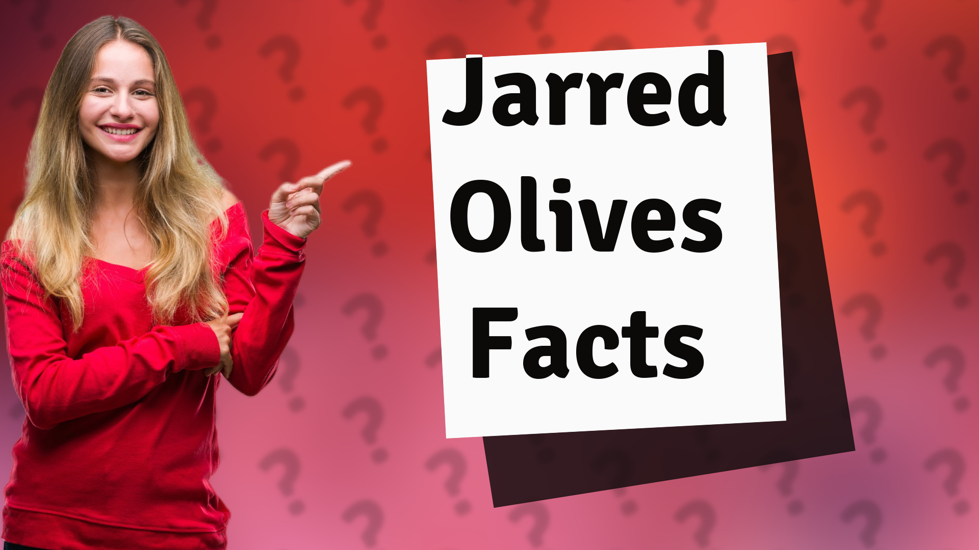 Jarred Olives Facts