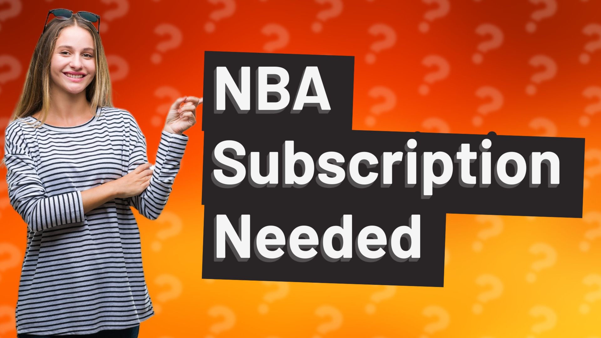 NBA Subscription Needed