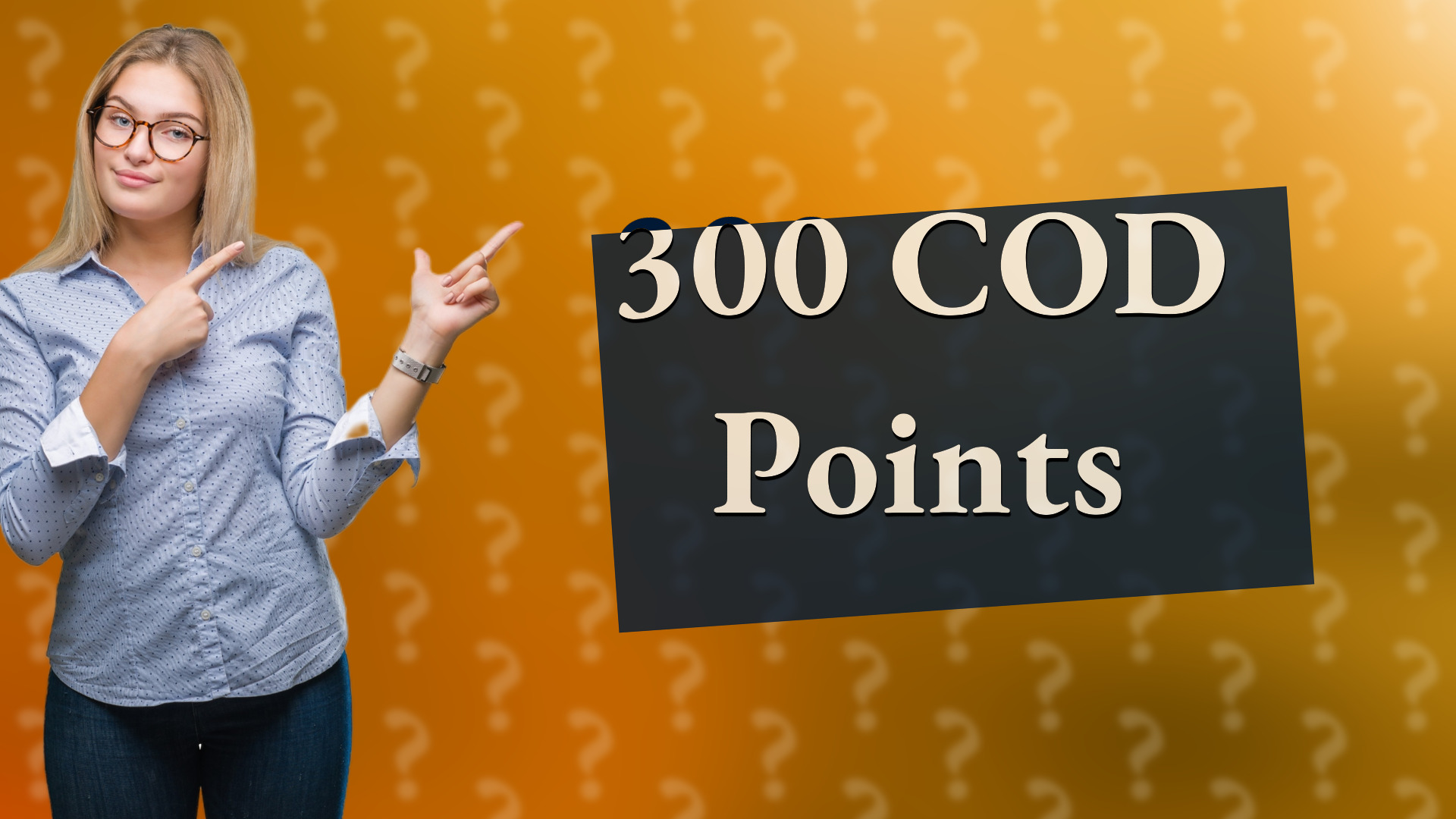 300 COD Points