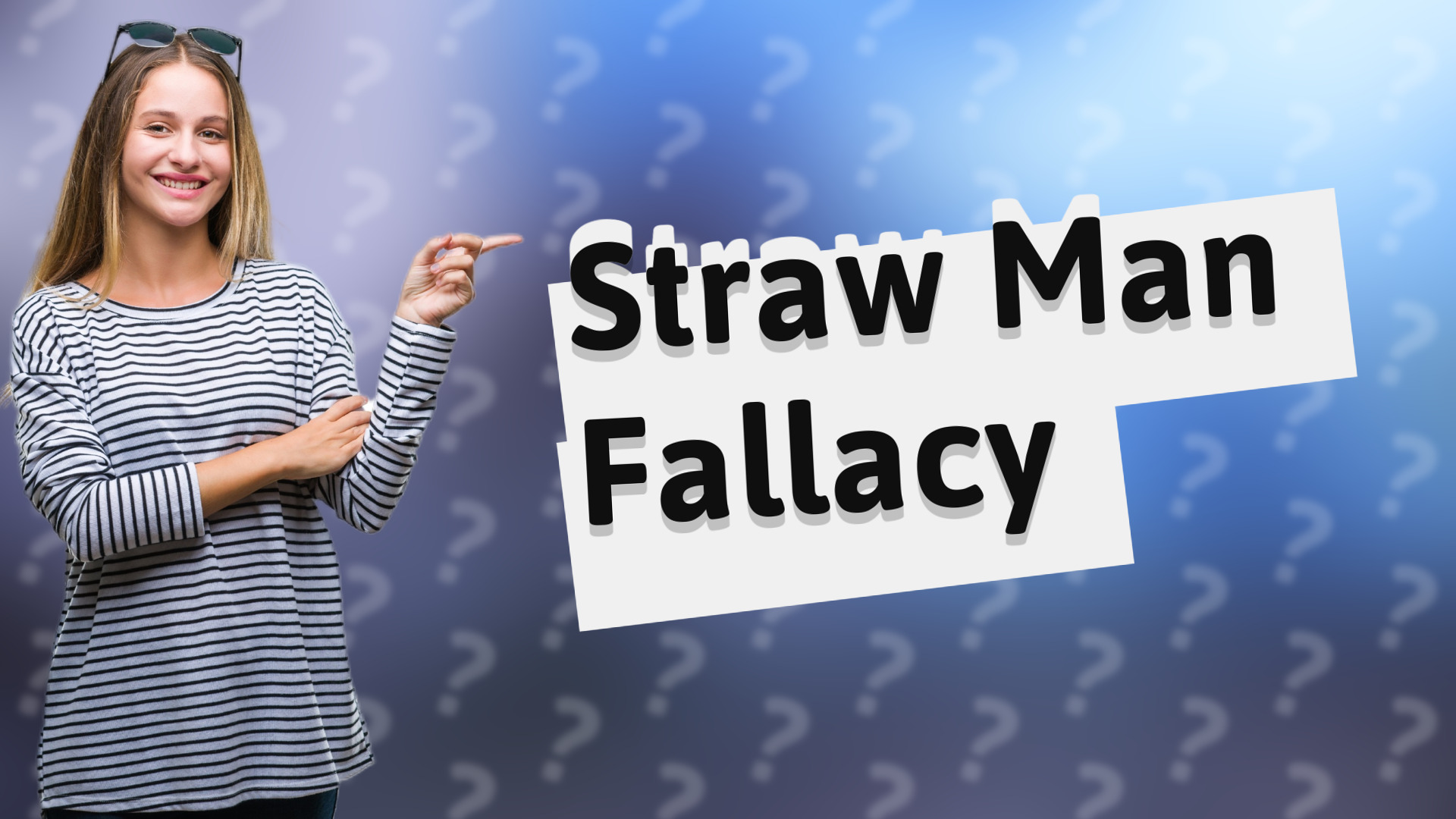 Straw Man Fallacy