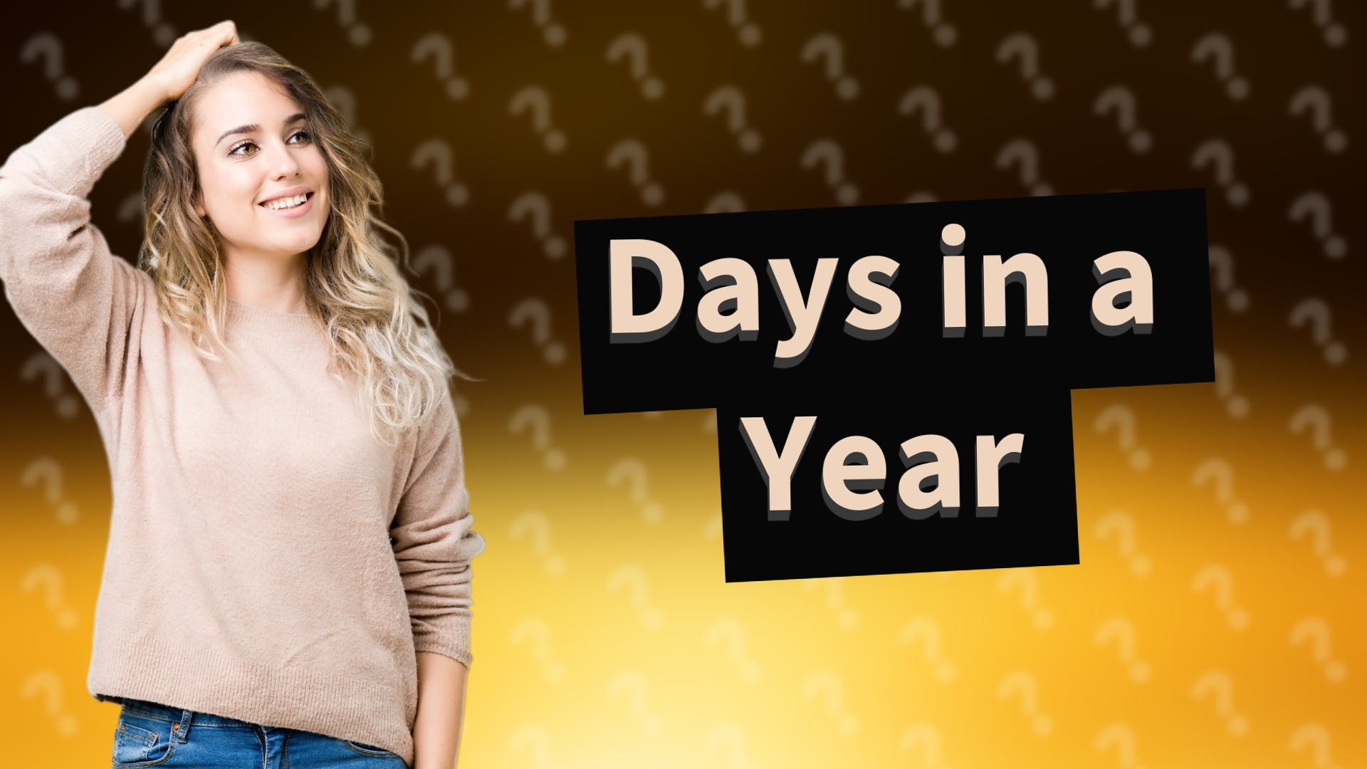 Days in a Year