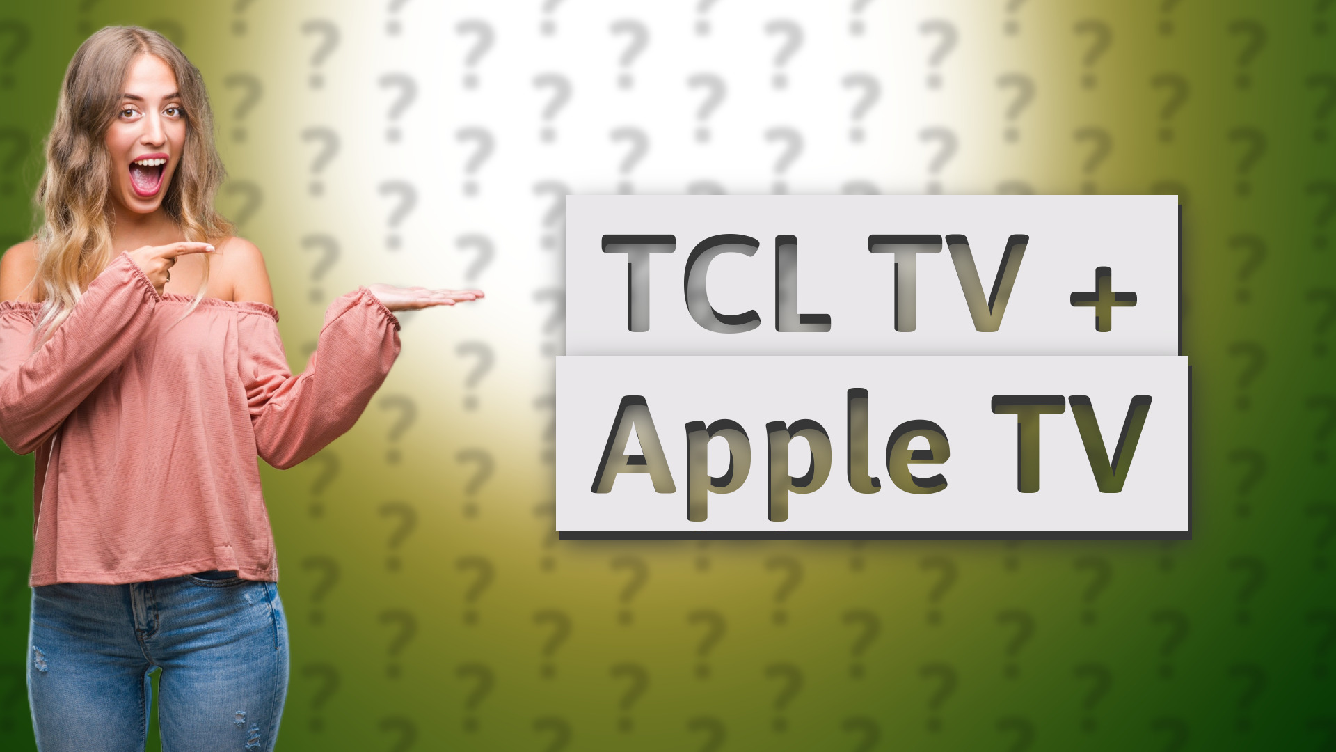 TCL TV + Apple TV