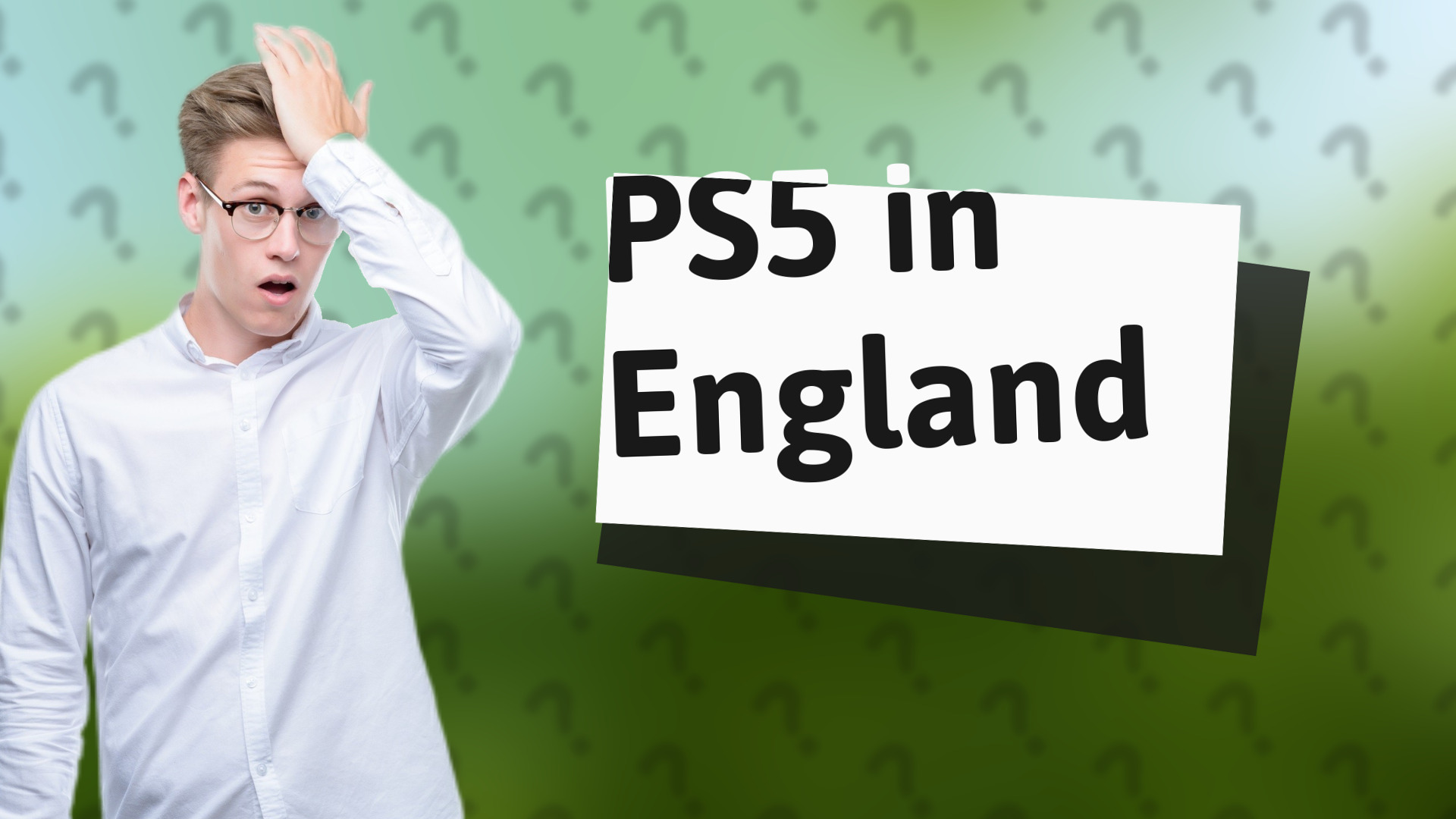 PS5 in England