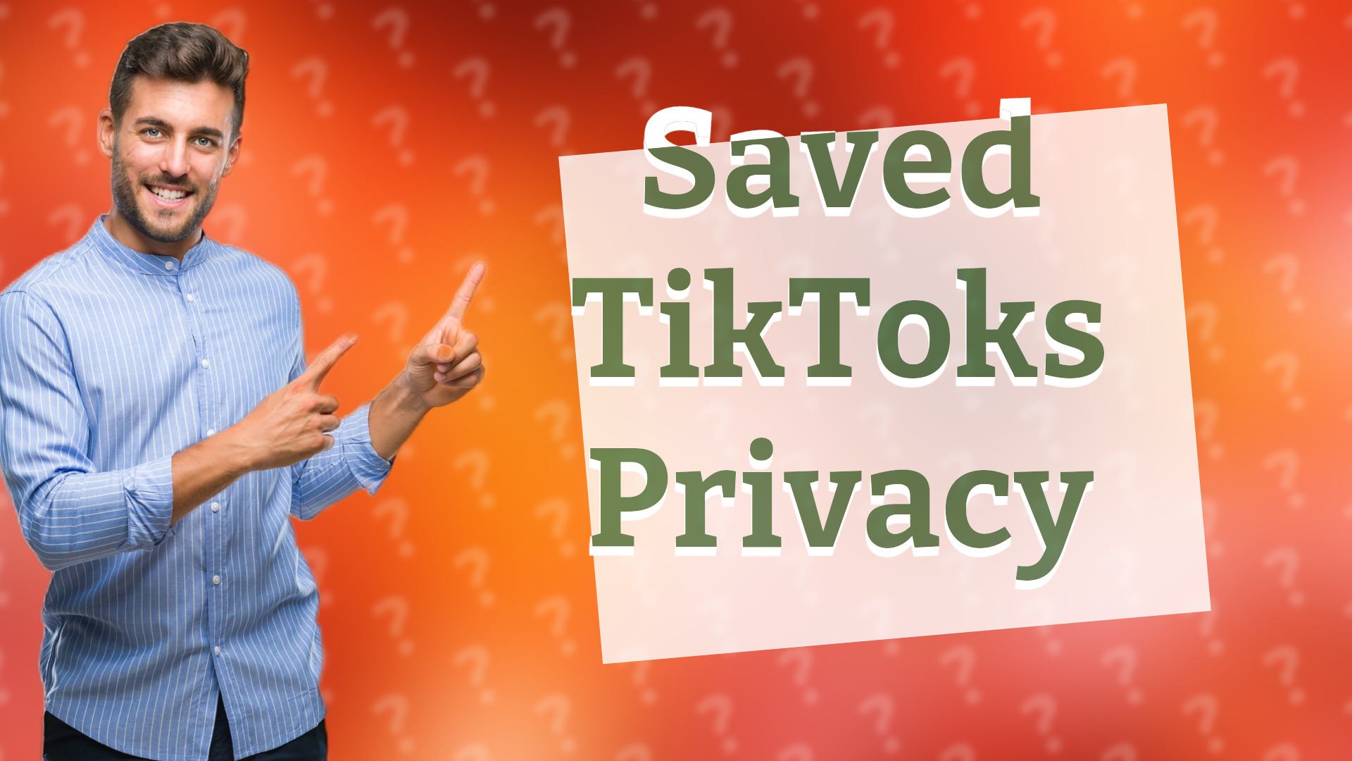 Saved TikToks Privacy