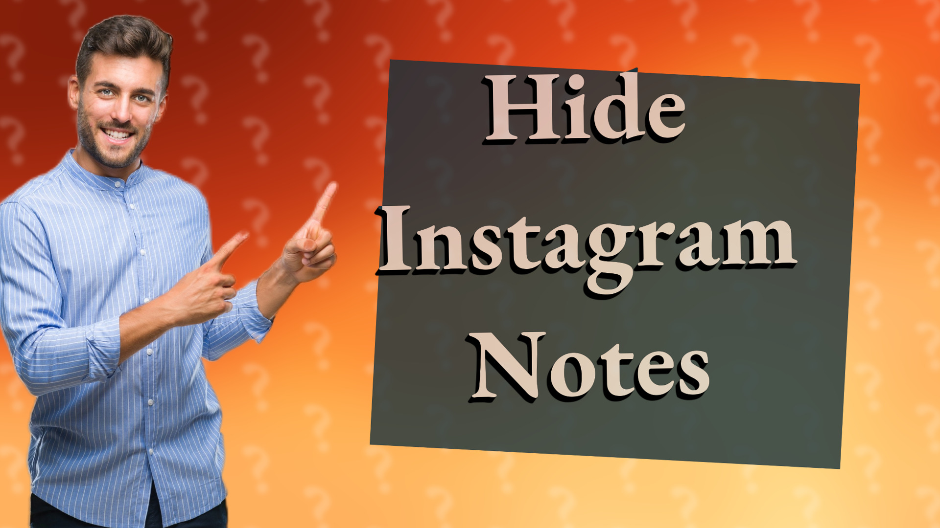 Hide Instagram Notes