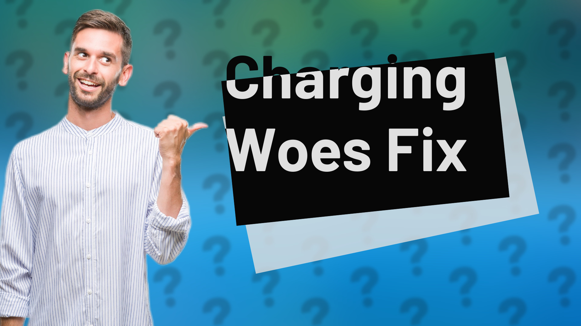 Charging Woes Fix