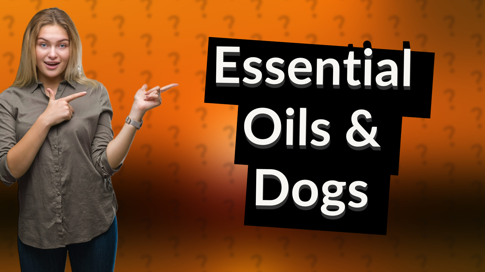 Essential Oils & Dogs