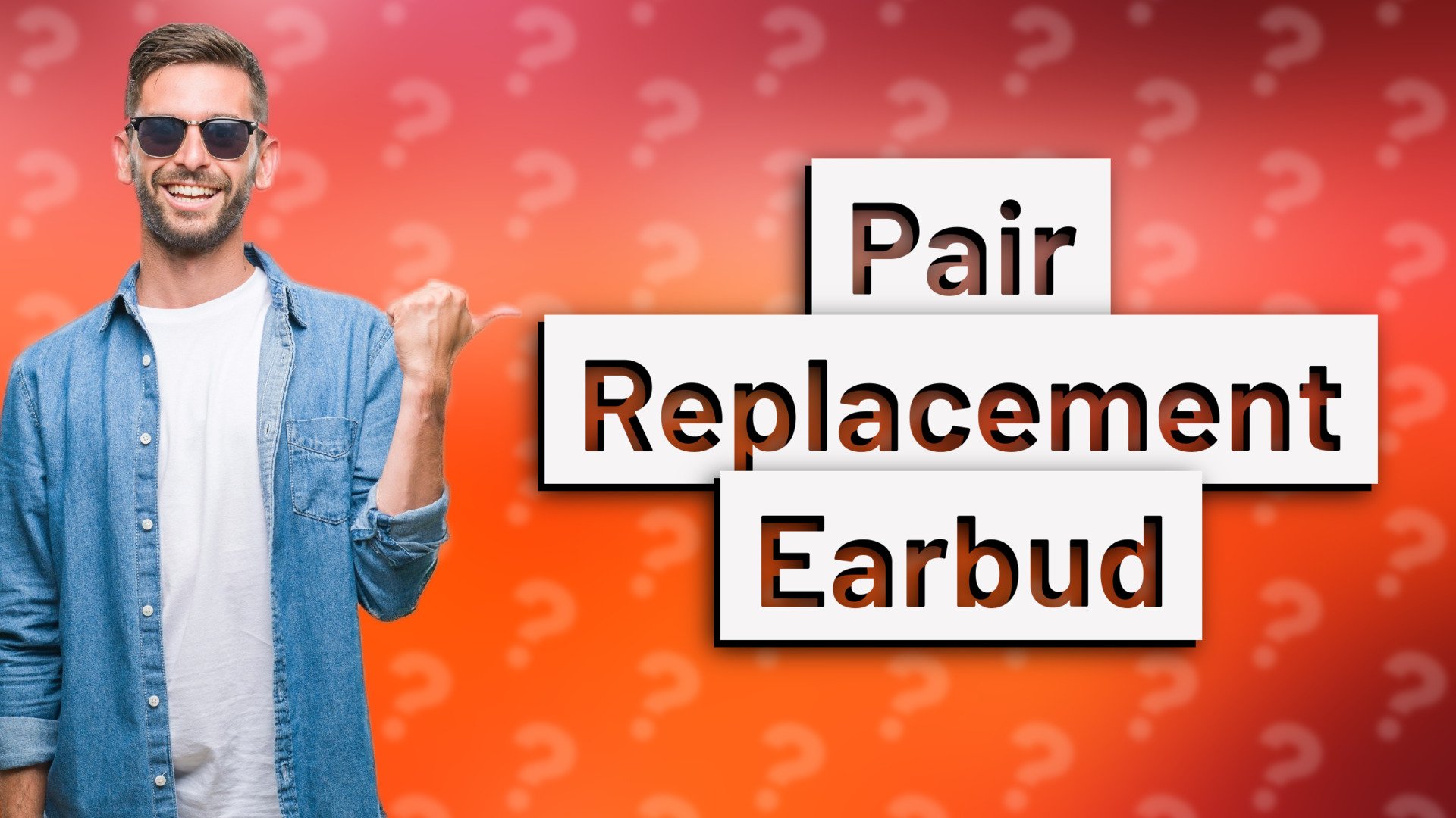 Pair Replacement Earbud