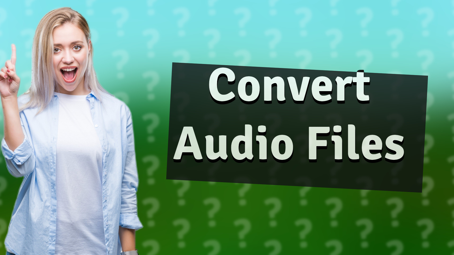 Convert Audio Files
