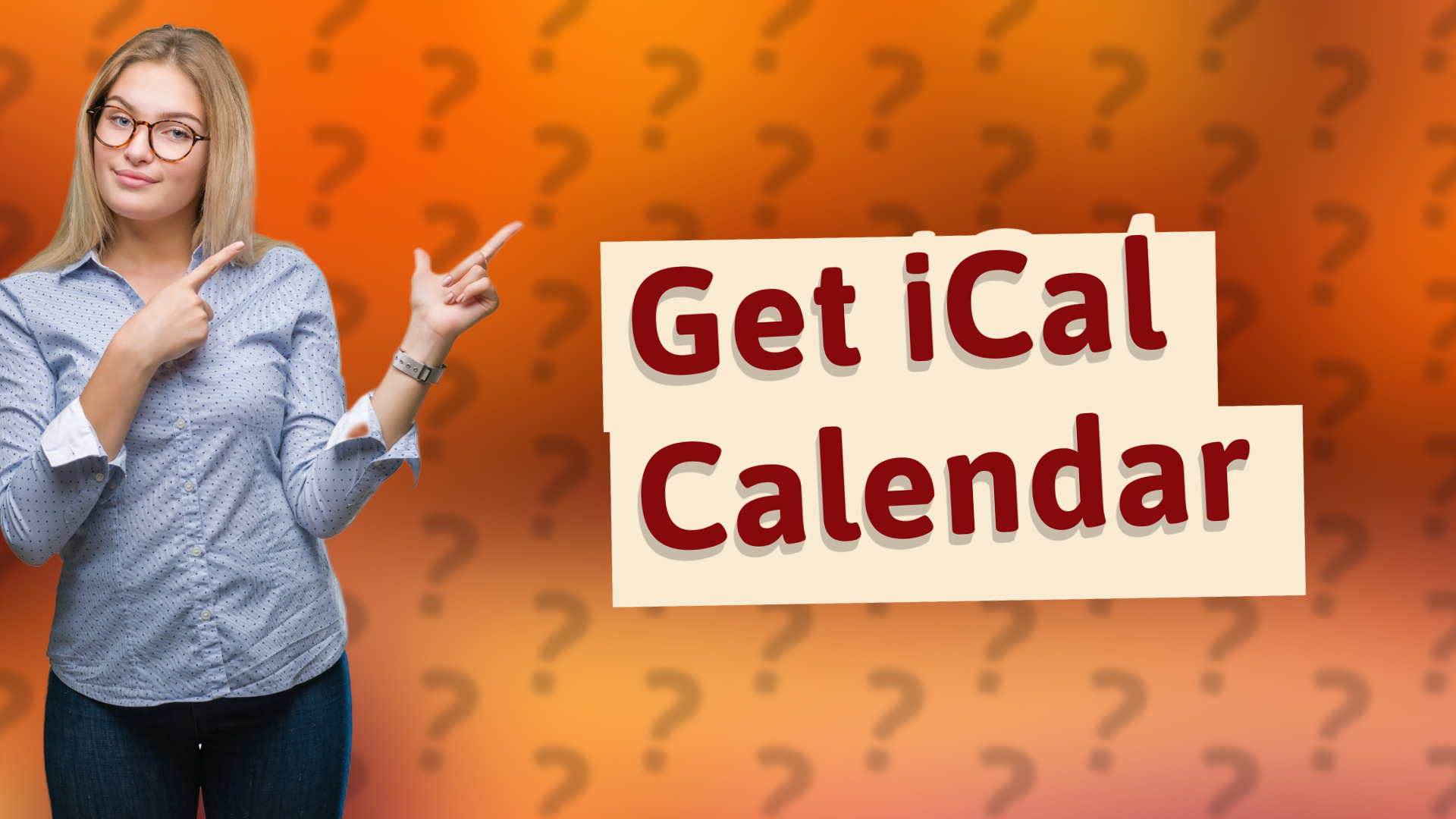 Get iCal Calendar