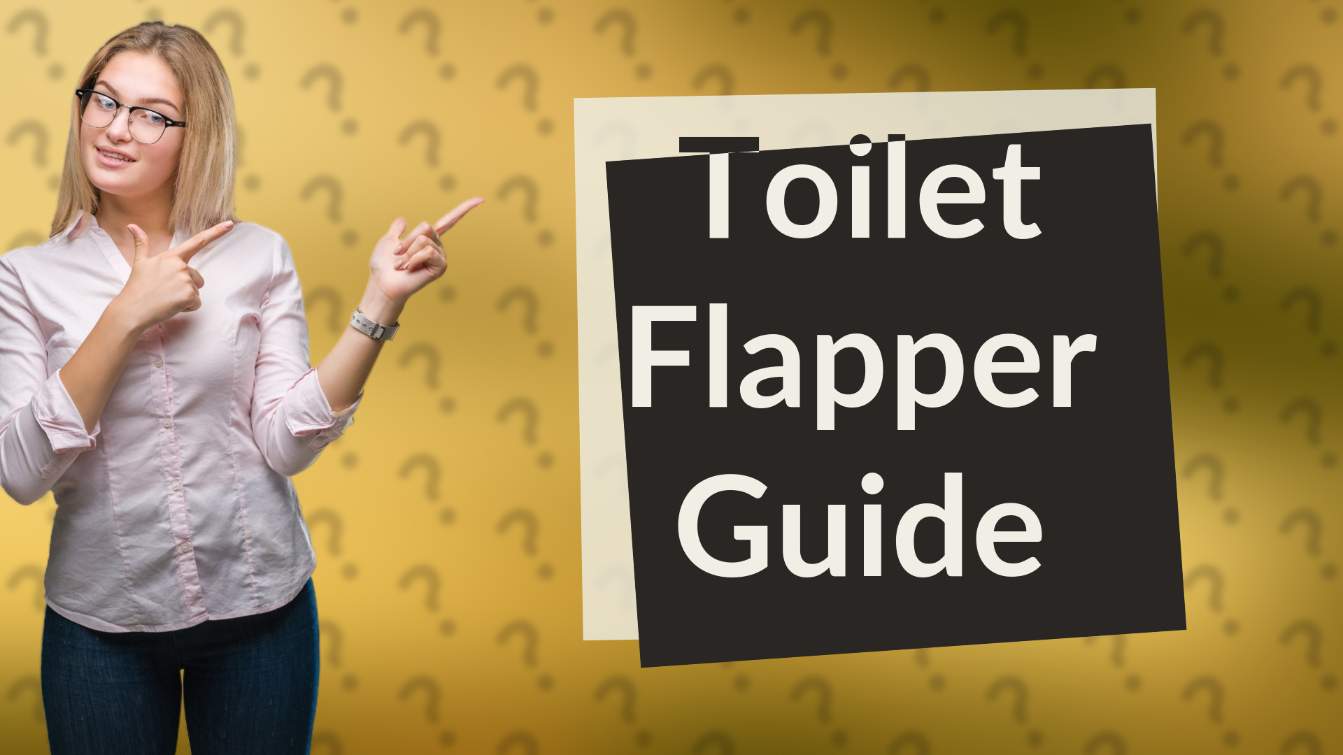 Toilet Flapper Guide
