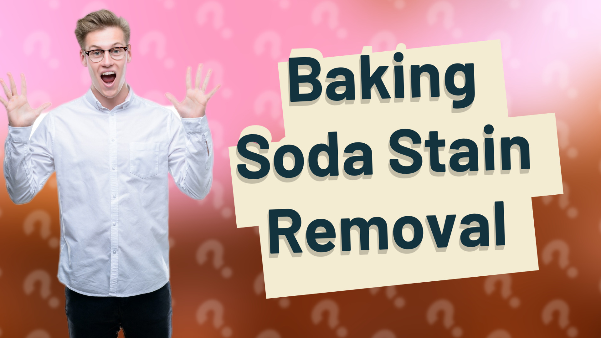 Baking Soda Stain Removal