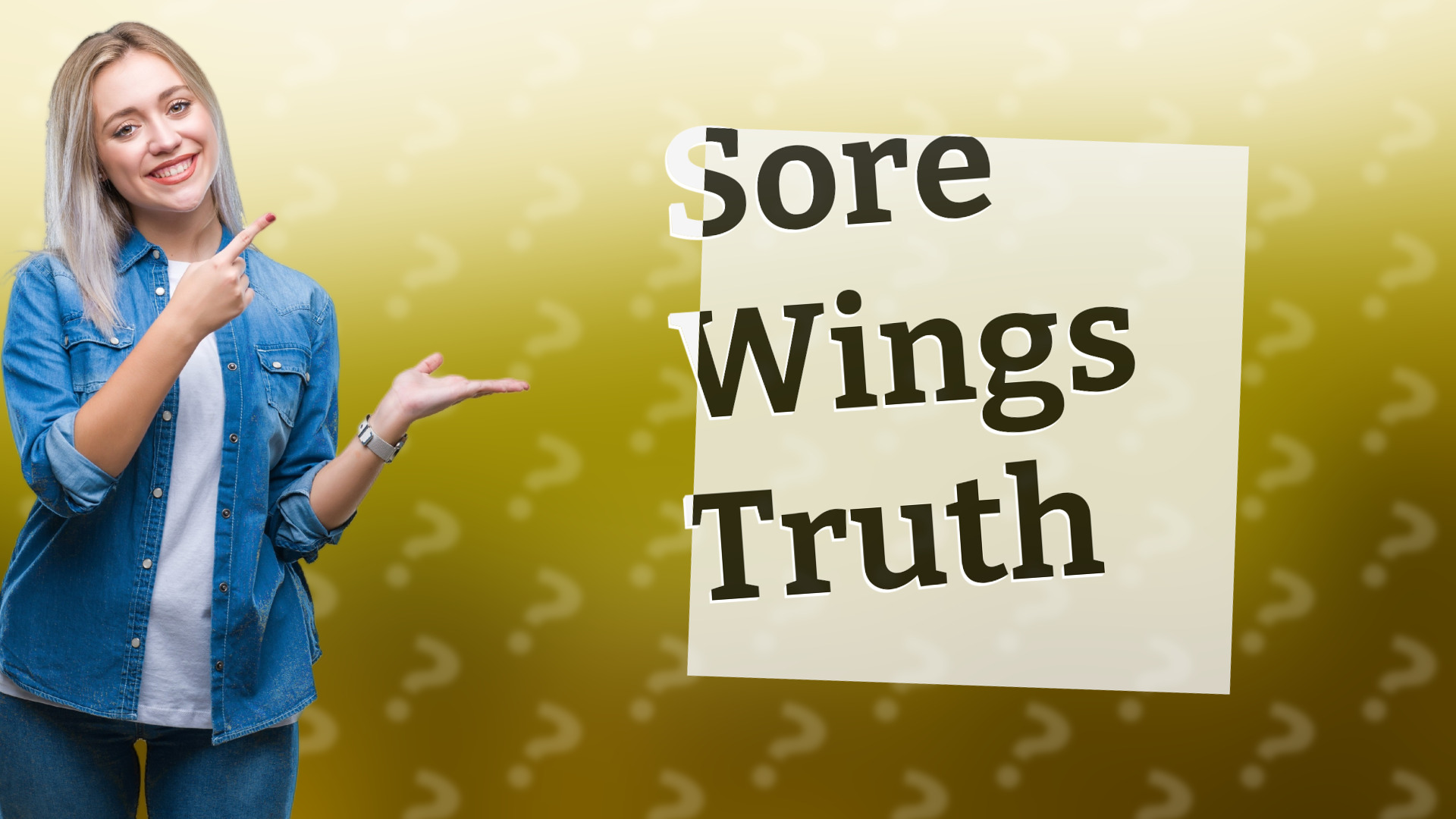Sore Wings Truth