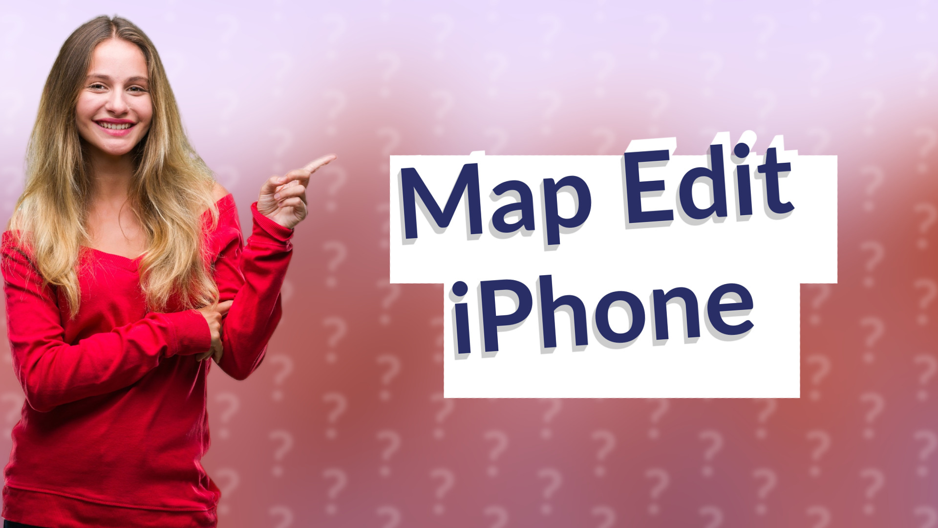 Map Edit iPhone