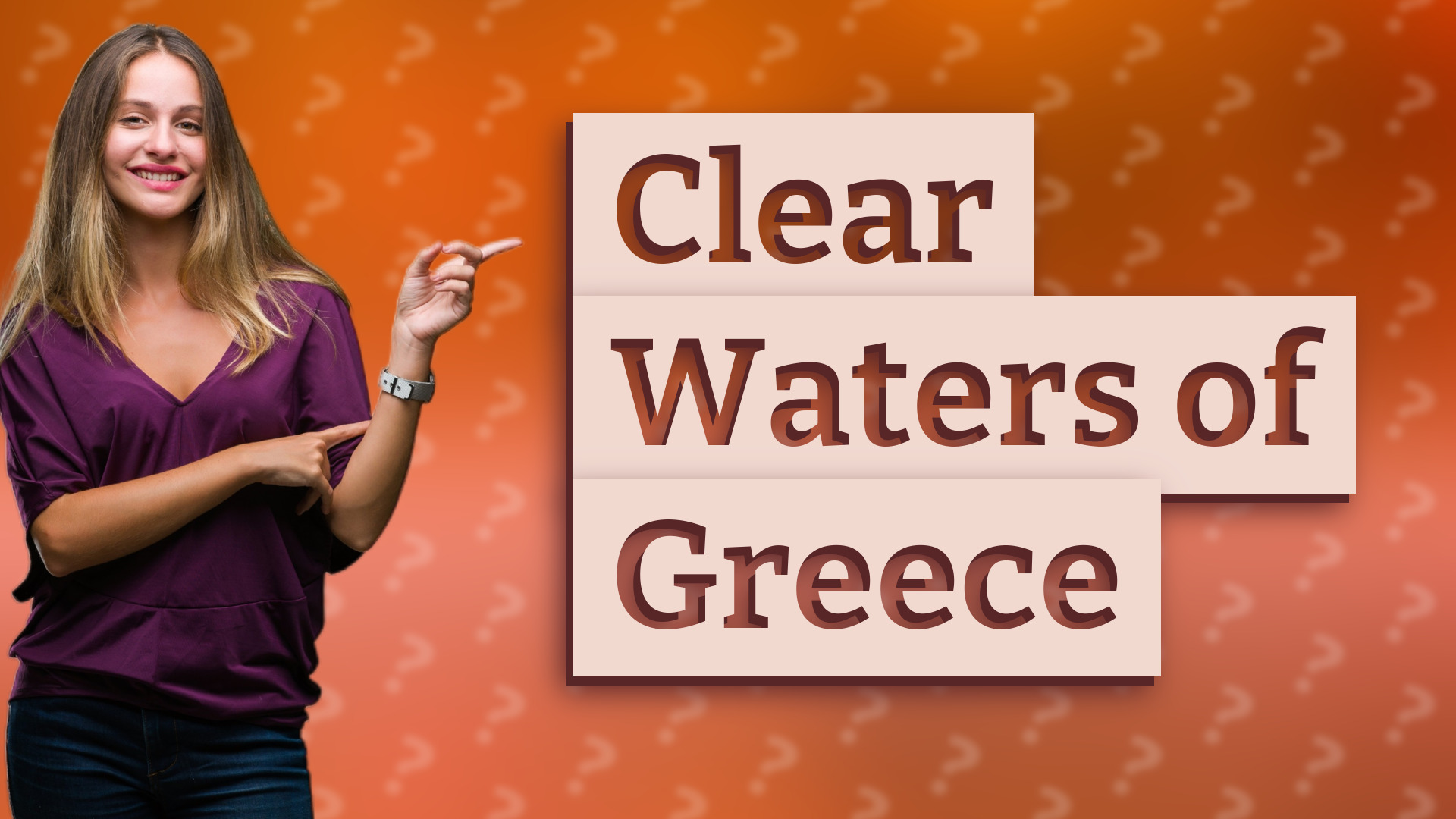 Clear Waters of Greece