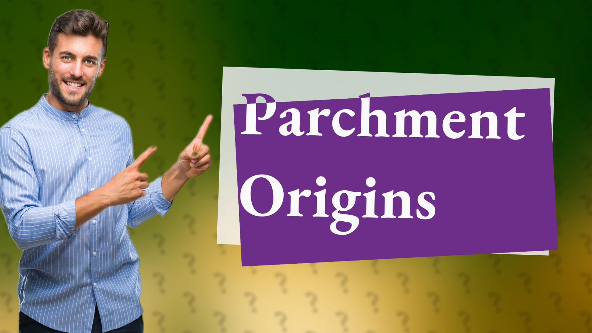 Parchment Origins