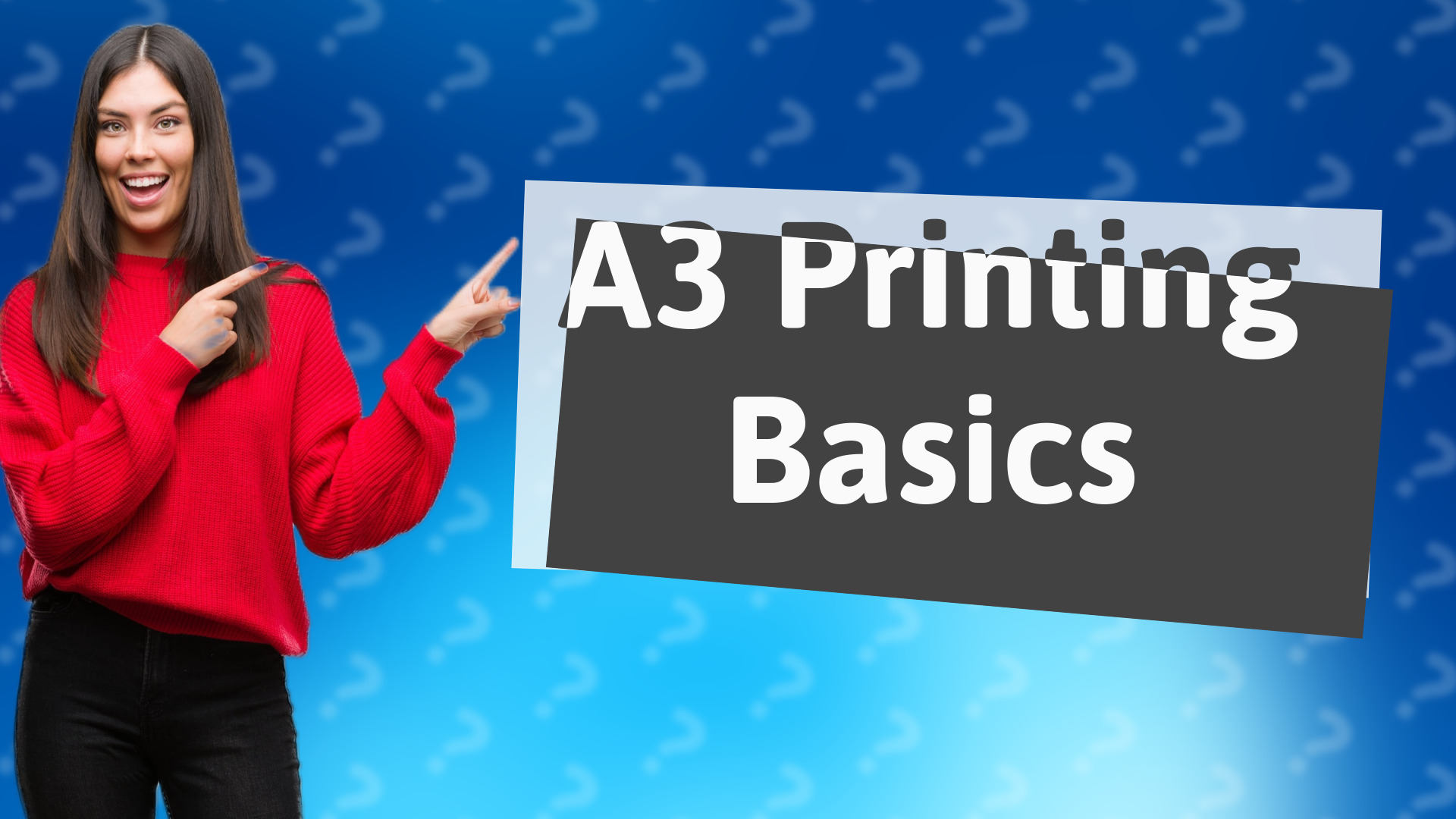 A3 Printing Basics