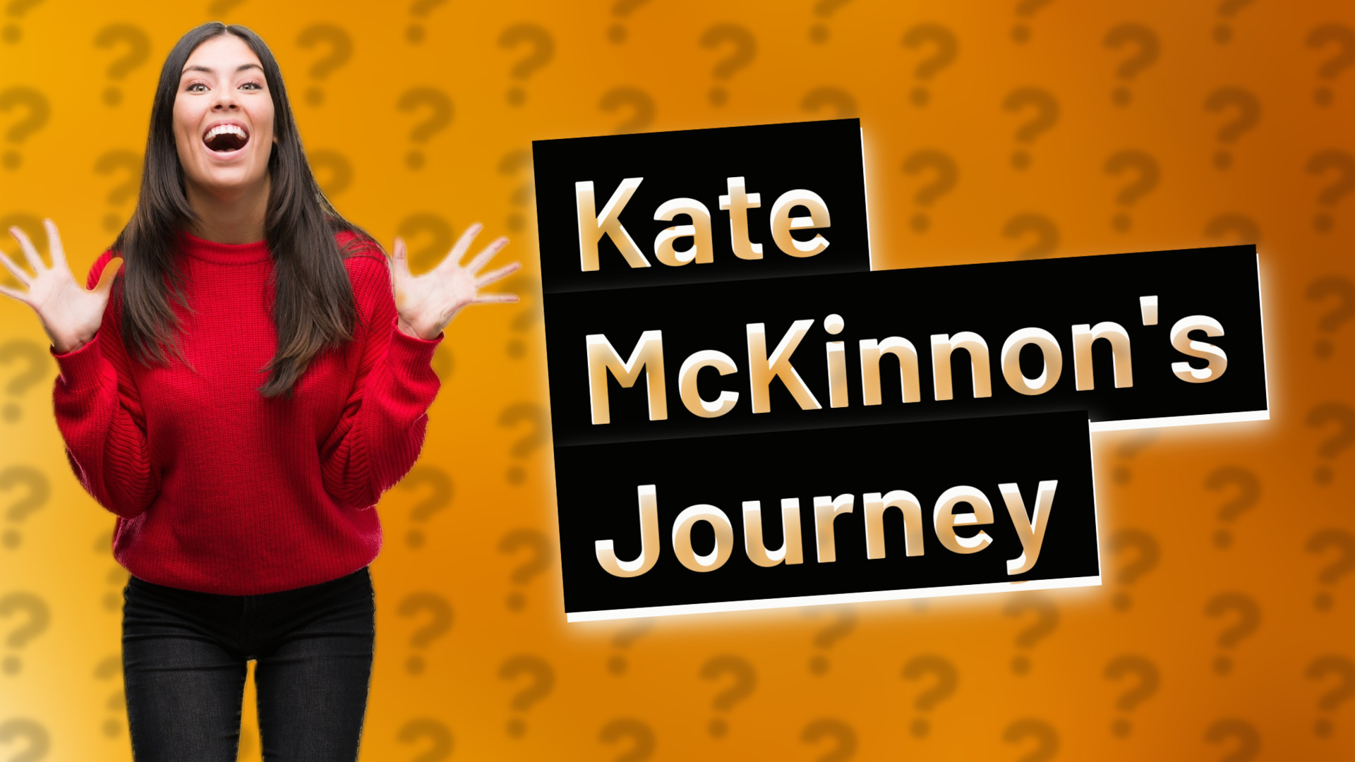 Kate McKinnon's Journey