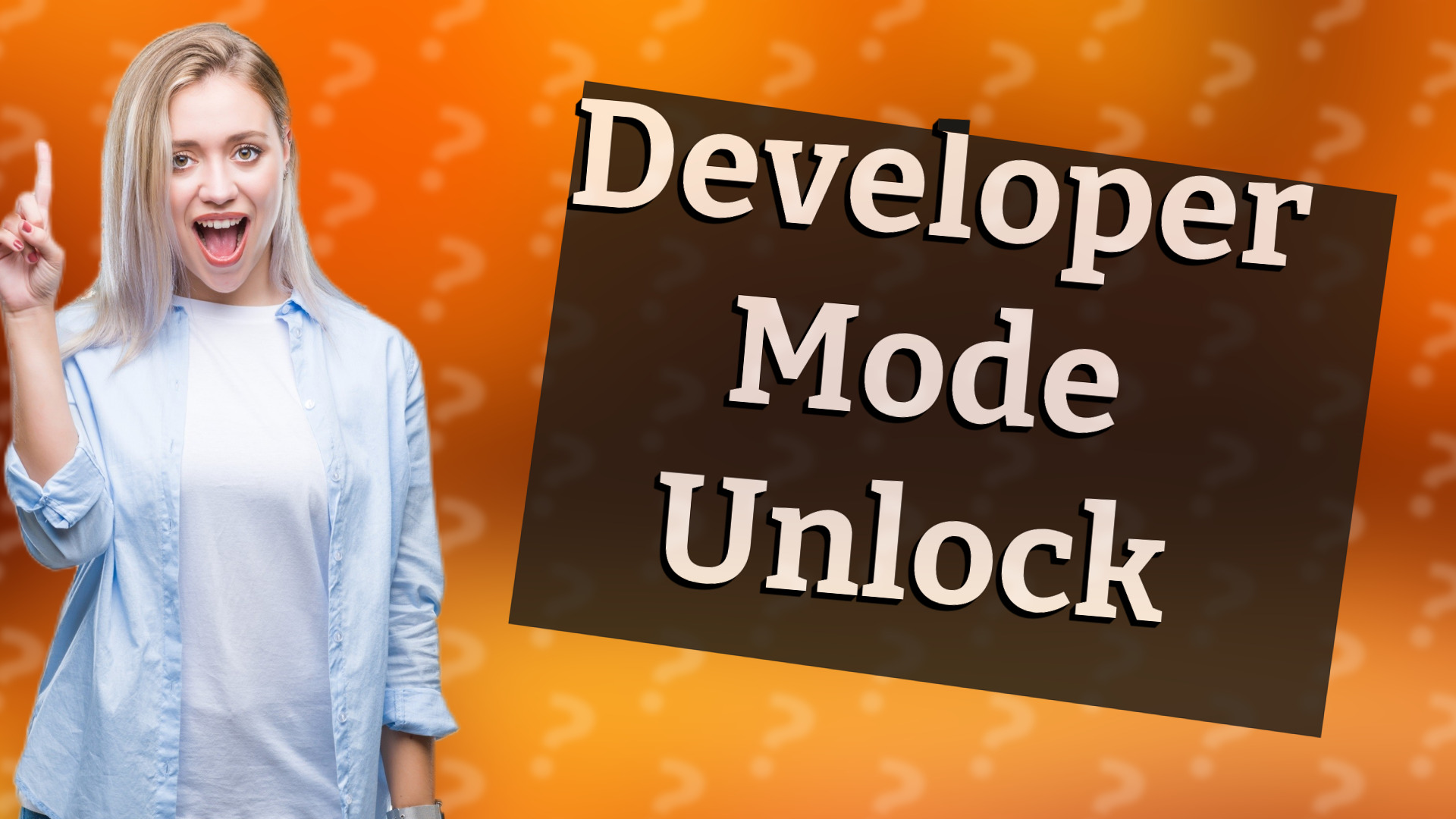 Developer Mode Unlock