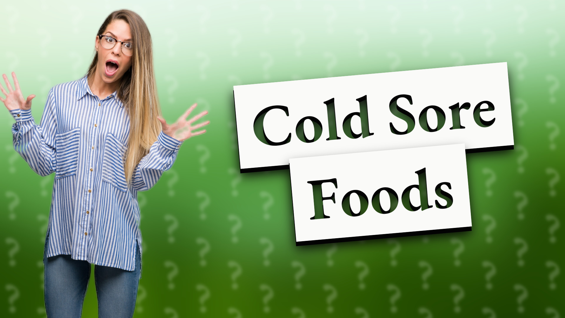Cold Sore Foods