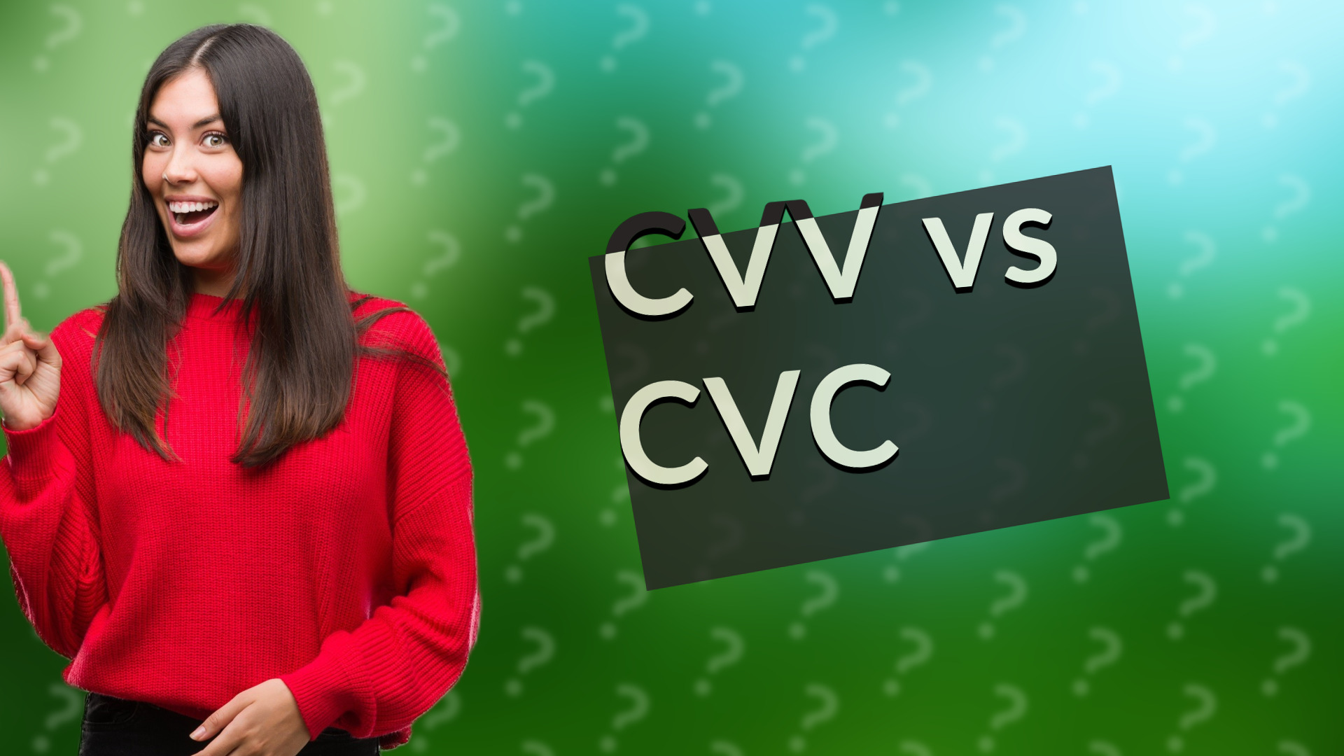 CVV vs CVC