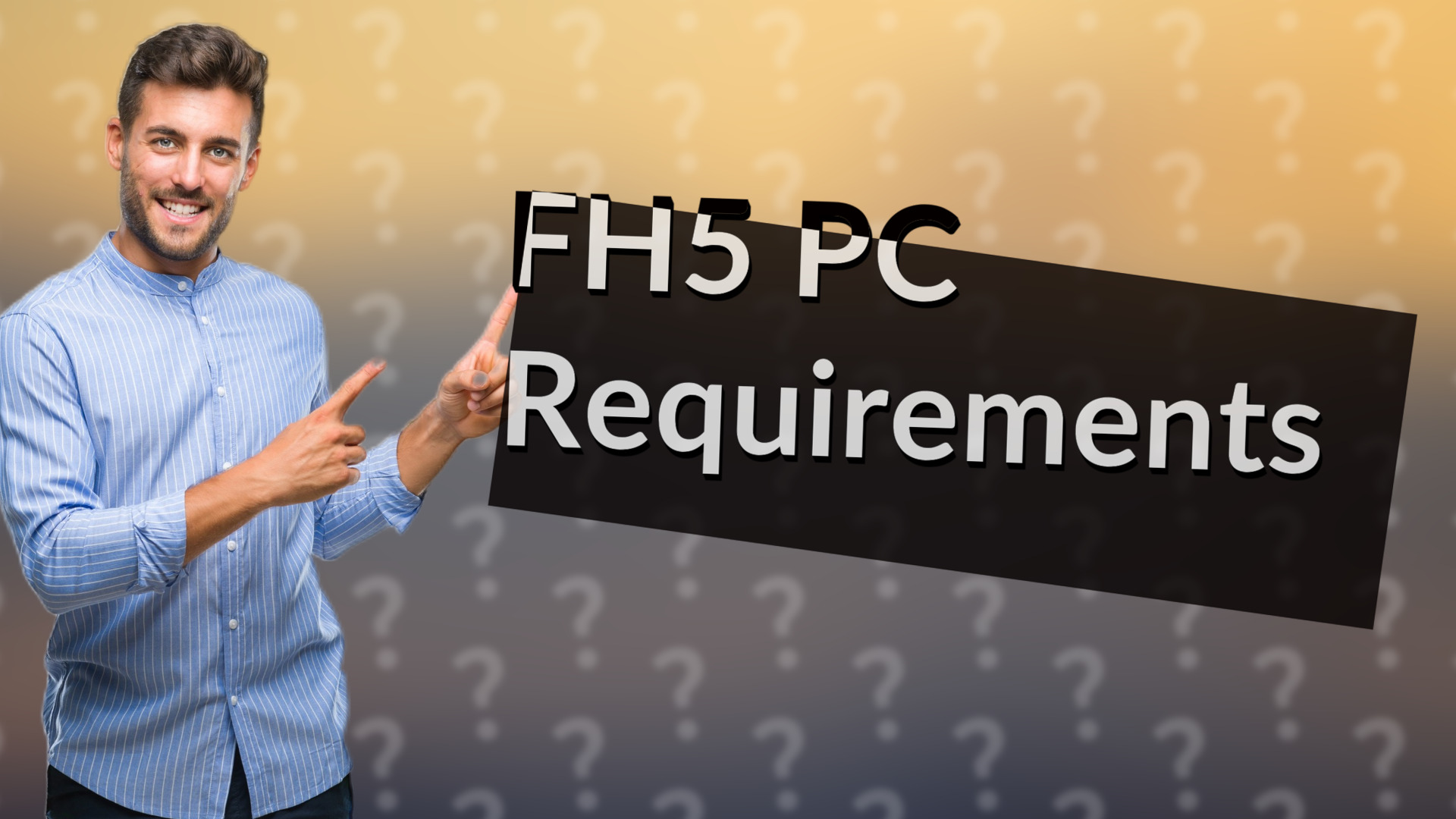 FH5 PC Requirements