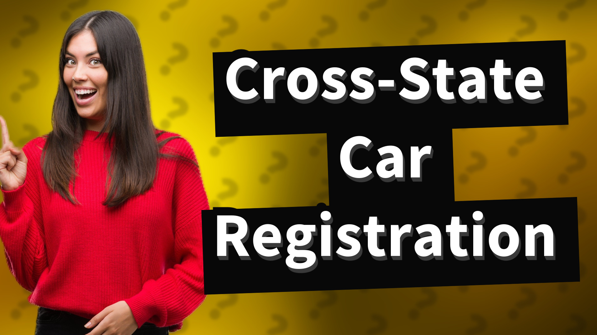 Cross-State Car Registration