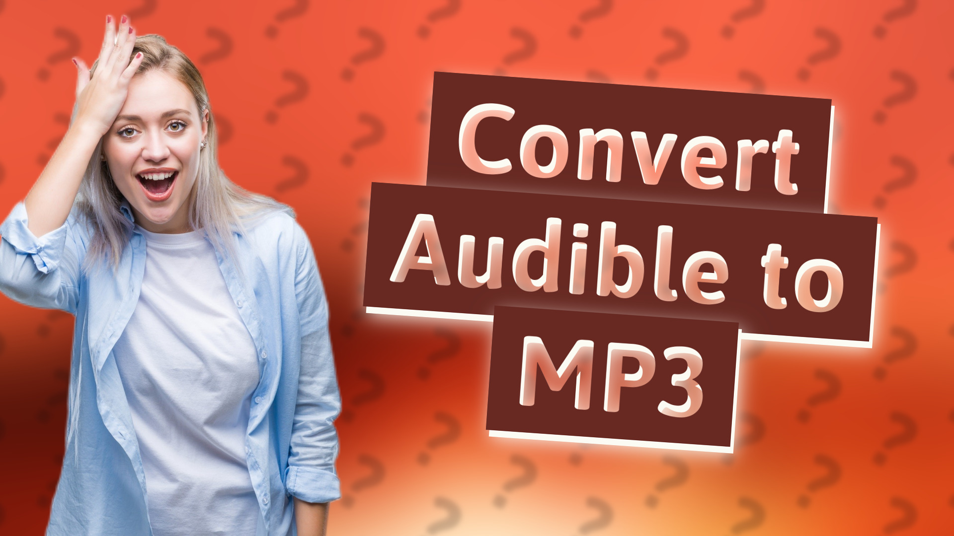 Convert Audible to MP3