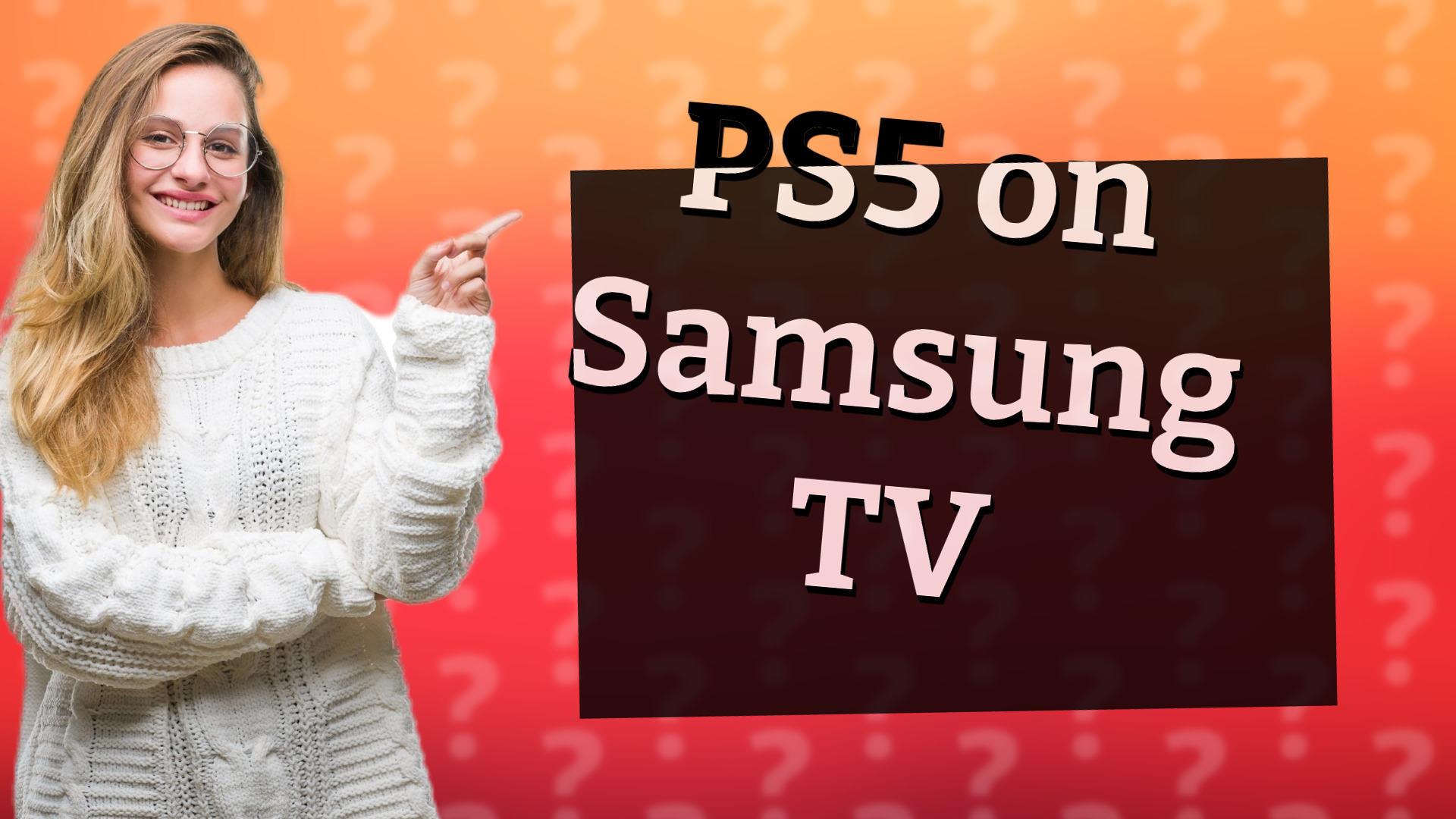 PS5 on Samsung TV