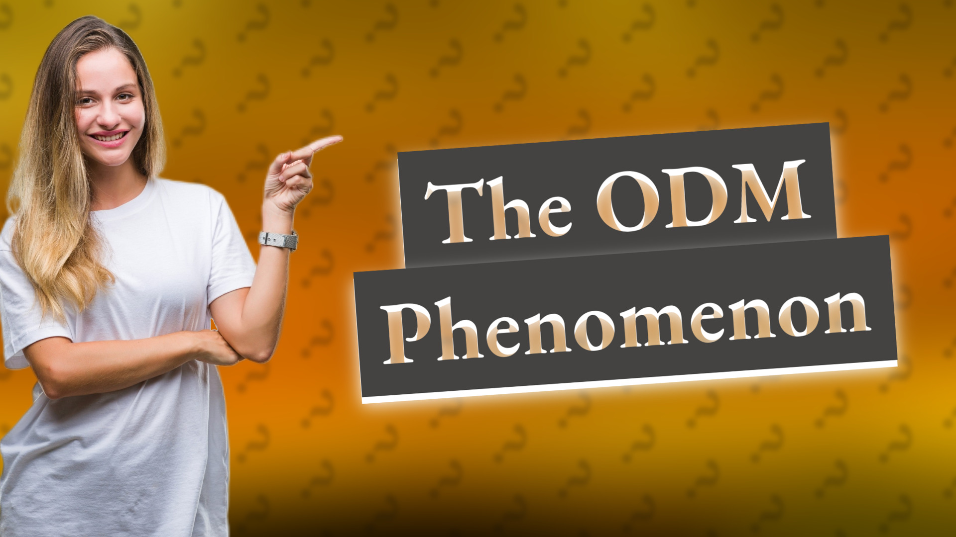 The ODM Phenomenon