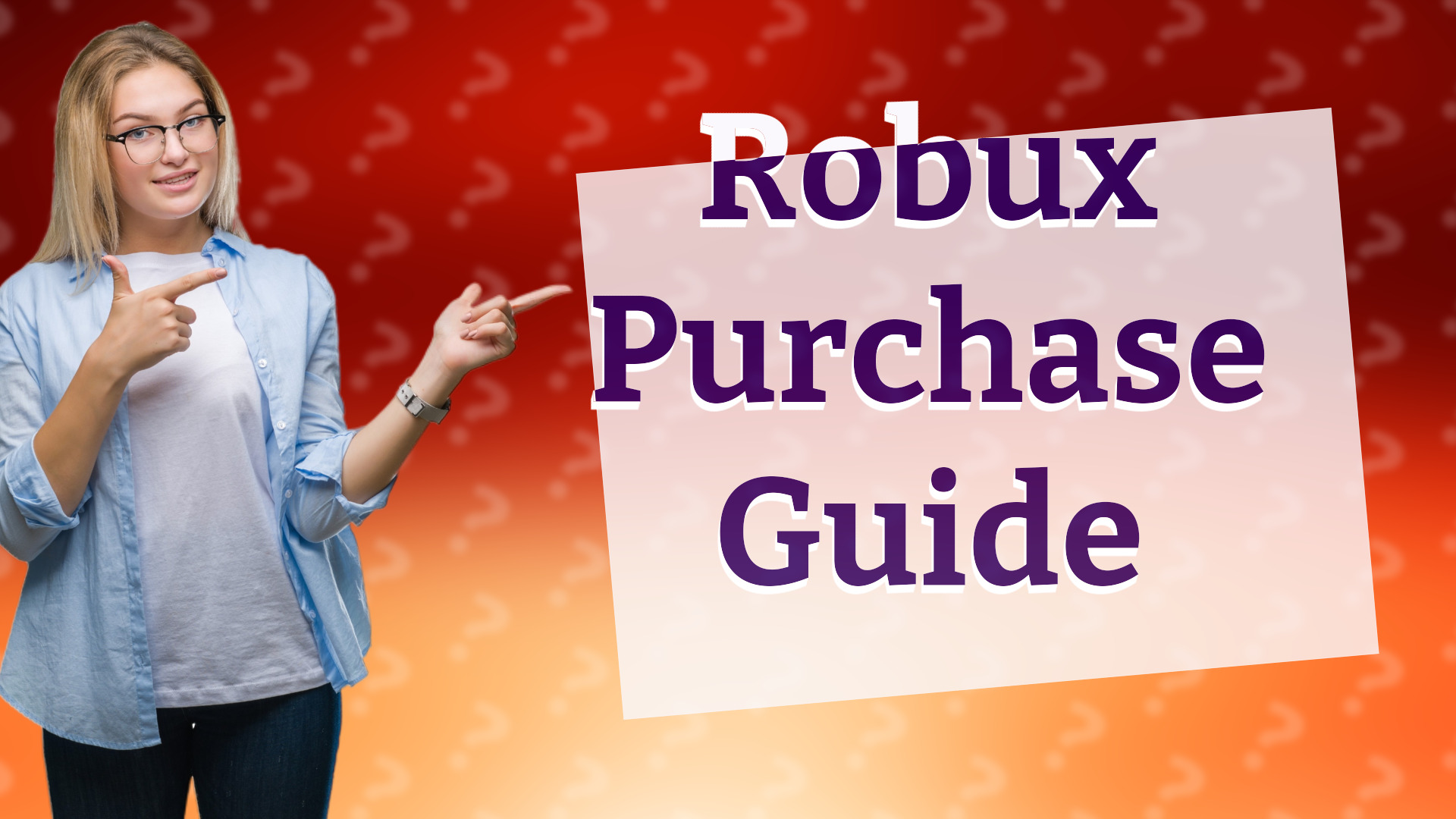 Robux Purchase Guide
