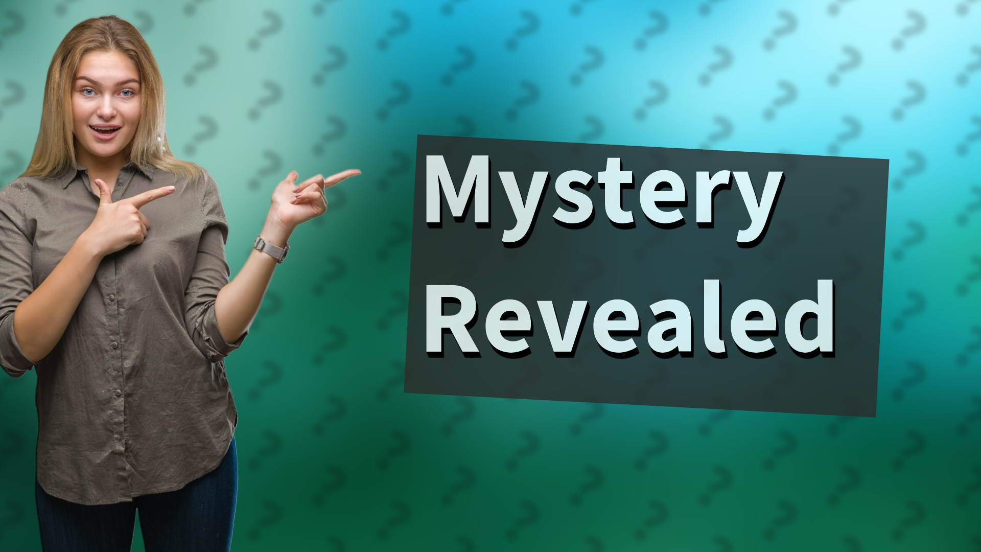 Mystery Revealed