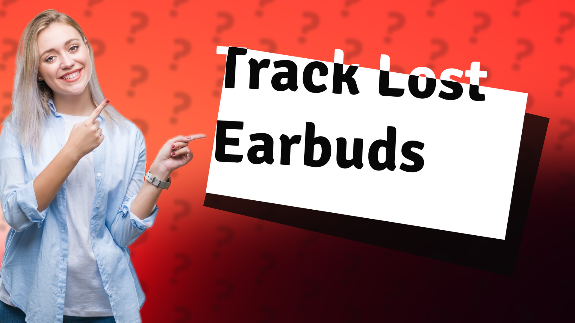Track Lost Earbuds
