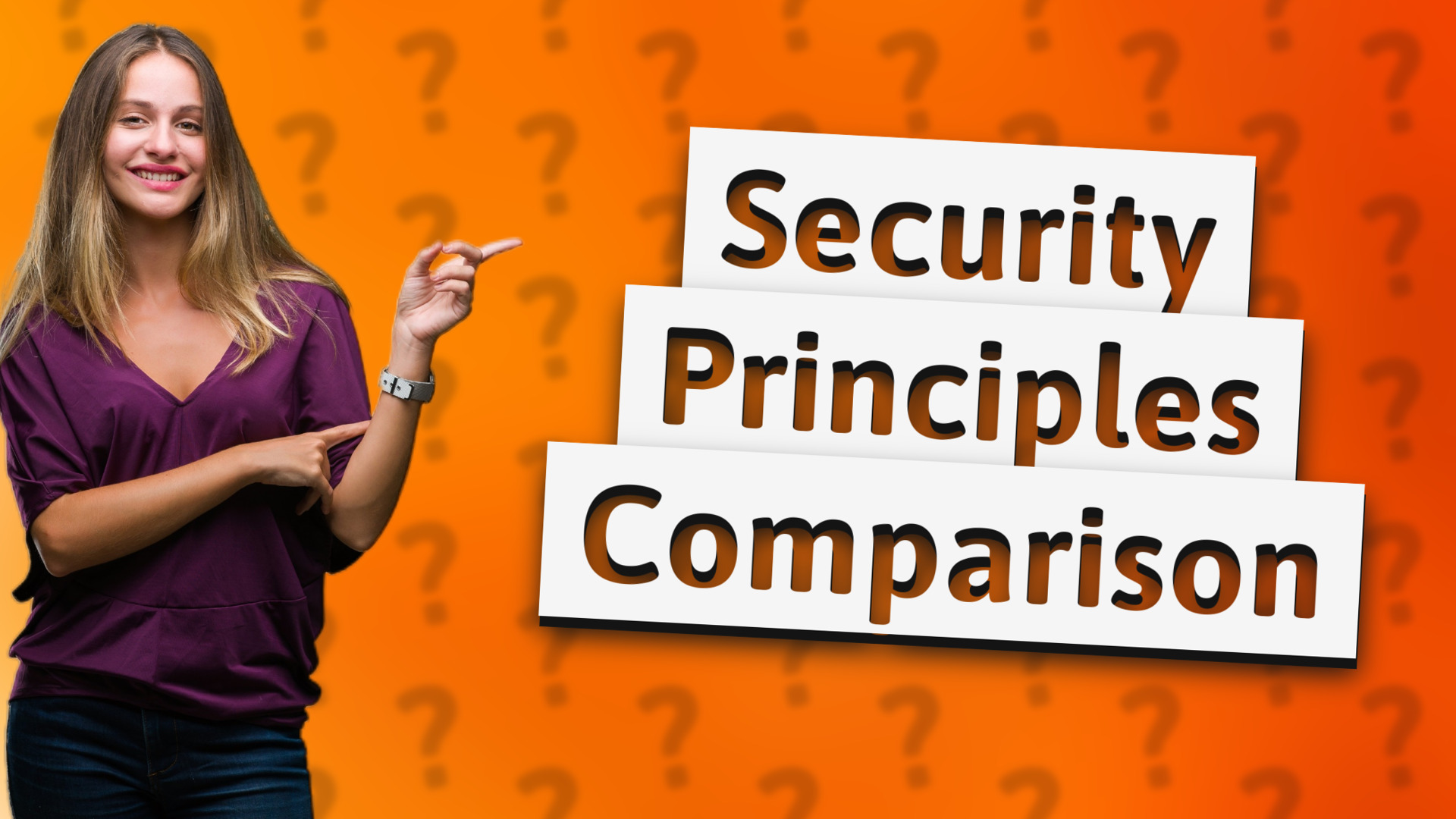 Security Principles Comparison