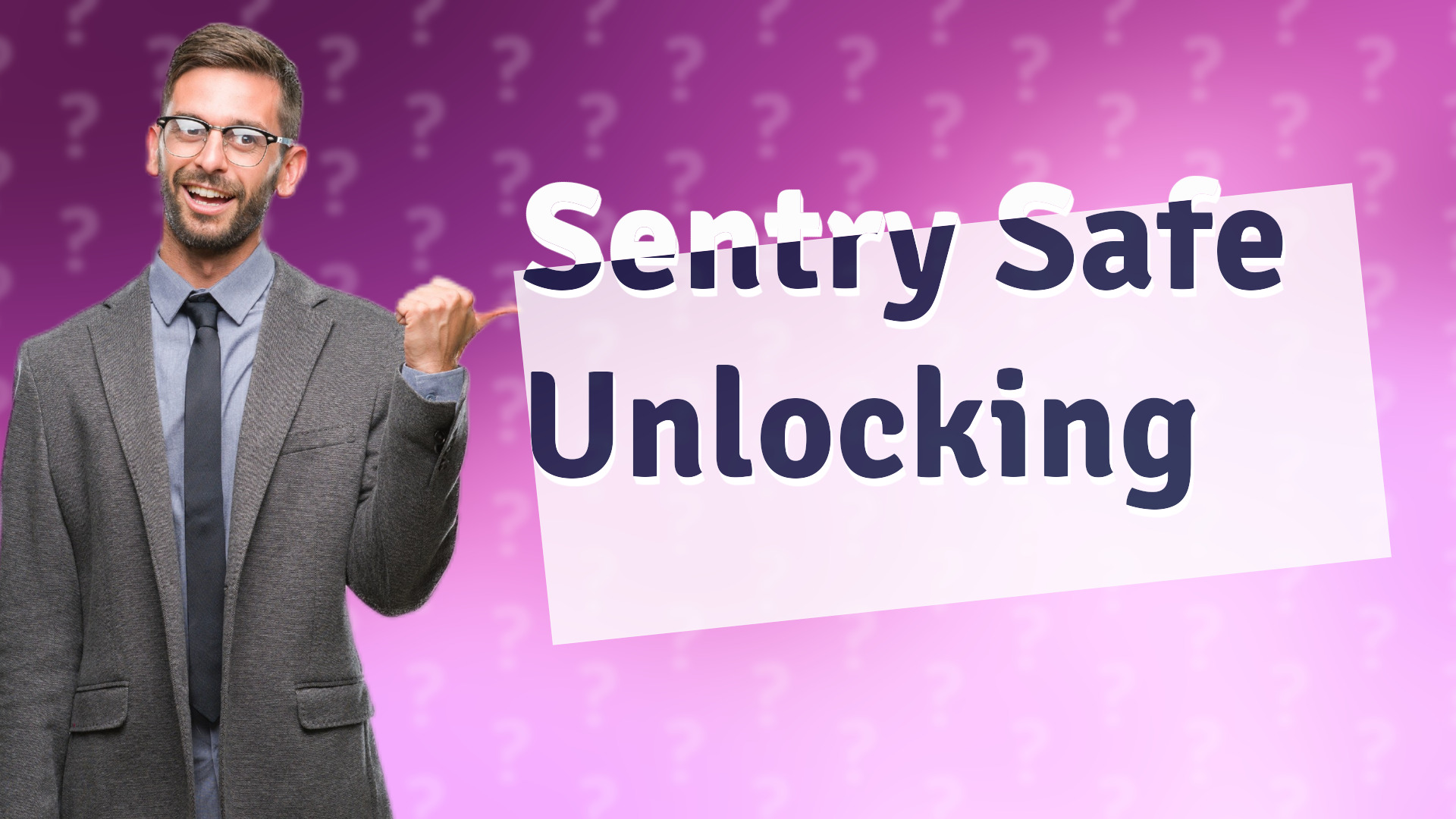 Sentry Safe Unlocking
