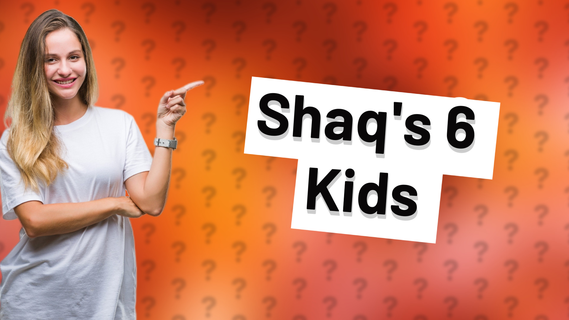 Shaq's 6 Kids