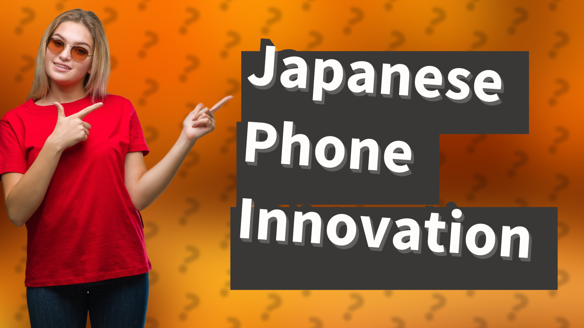 Japanese Phone Innovation