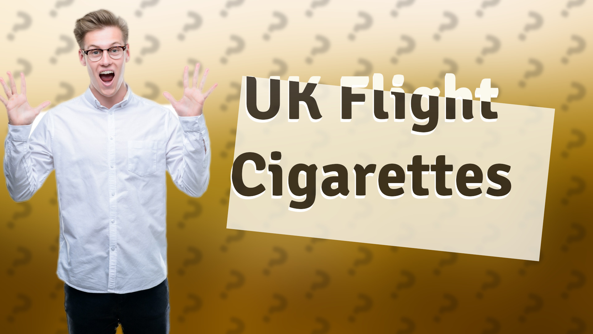 UK Flight Cigarettes
