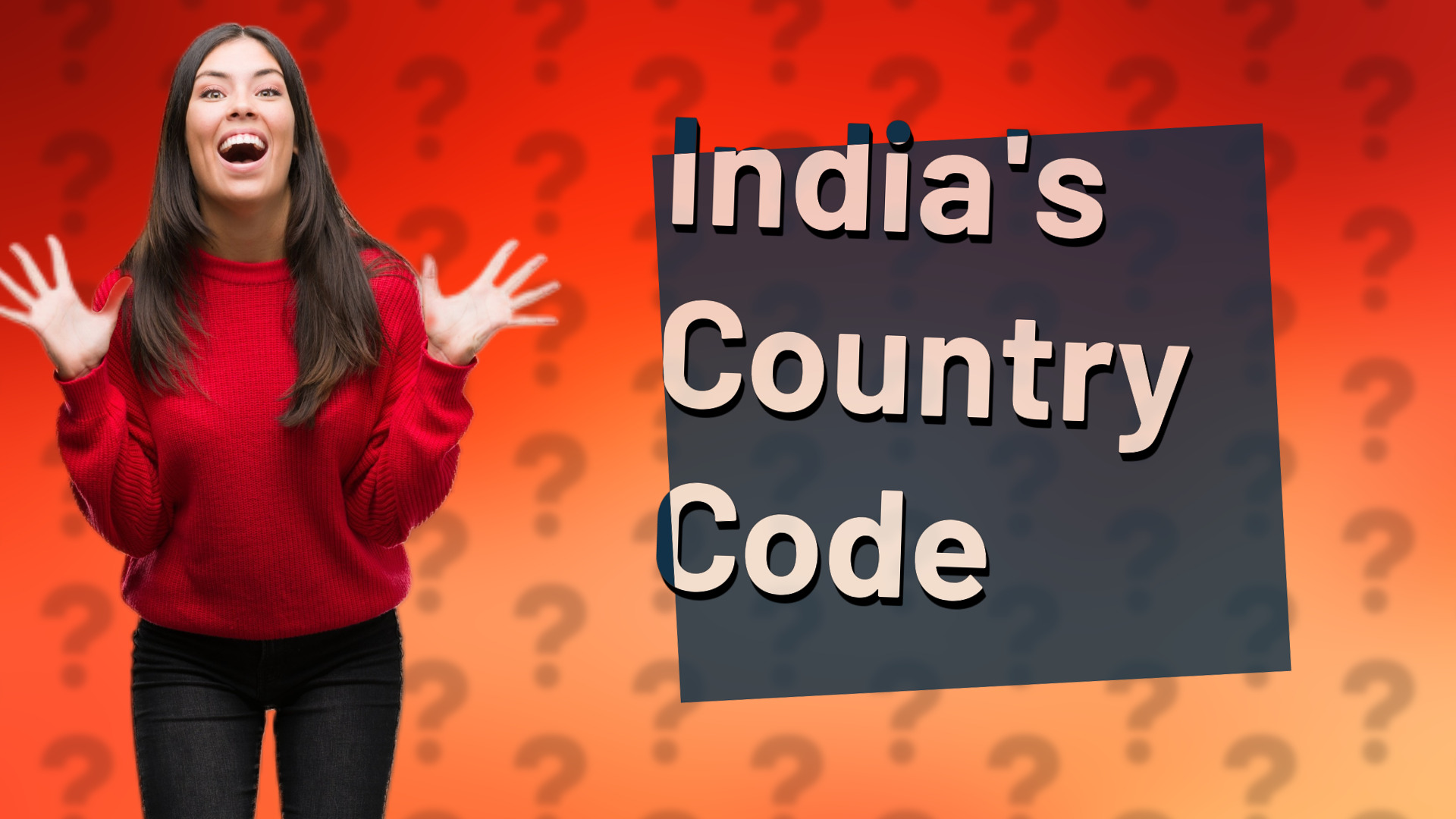 India's Country Code