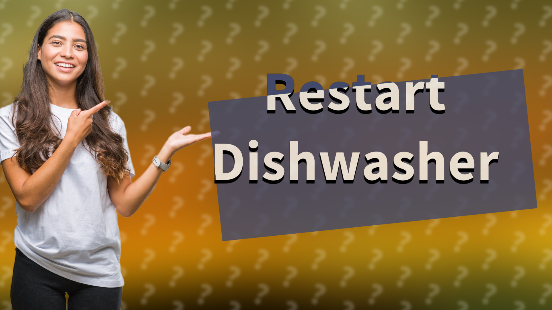 Restart Dishwasher