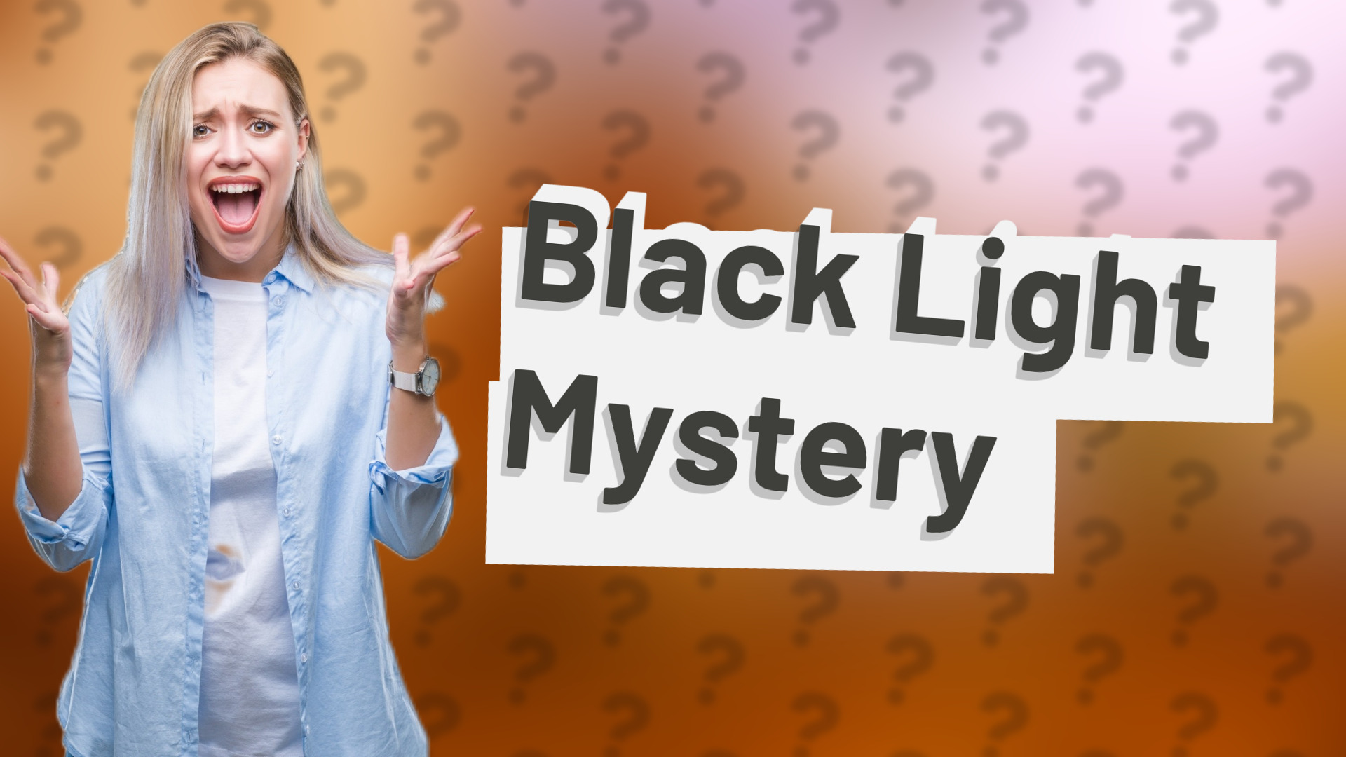 Black Light Mystery
