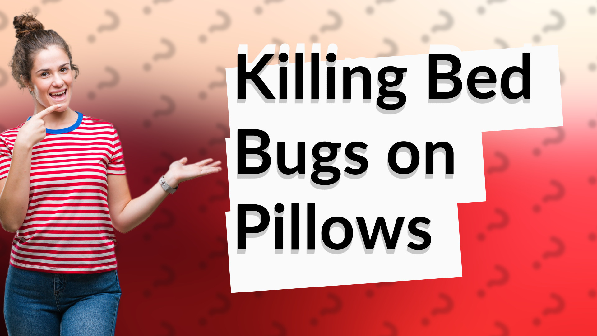 Killing Bed Bugs on Pillows