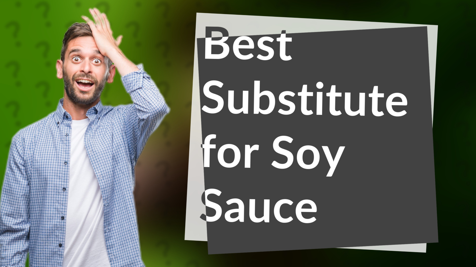 Best Substitute for Soy Sauce