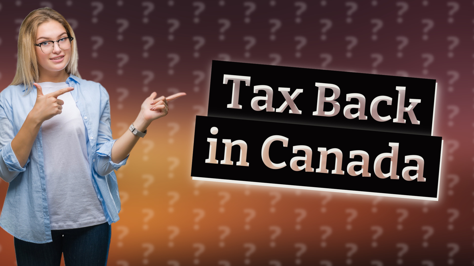 Tax Back in Canada