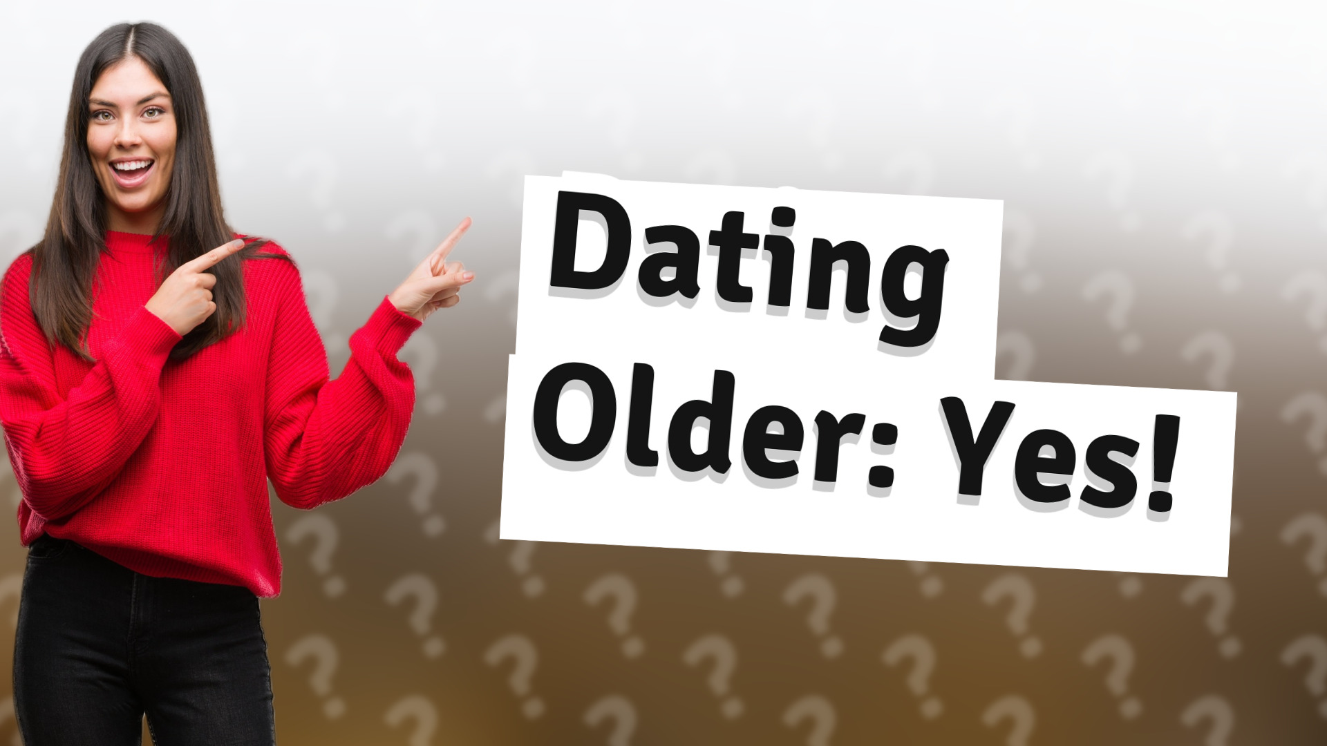 Dating Older: Yes!
